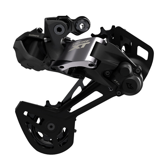 SHIMANO DEORE XT Deragliatore posteriore (spec. Di2) RD-M8150-SGS a 11 velocità compatibile con l'attacco diretto