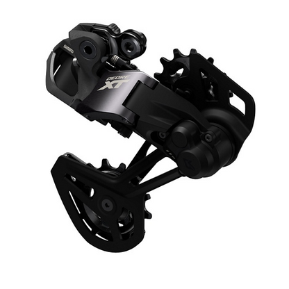 Deragliatore Posteriore E-Bike SHIMANO DEORE XT Di2 RD-M8150-SGS Linkglide 11V Gabbia Lunga