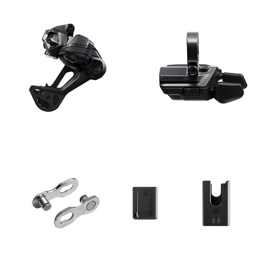 SHIMANO DEORE Di2 Wireless M6250-SGS Kit di aggiornamento Gruppo collare gabbia lunga