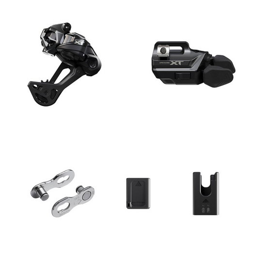 Kit di aggiornamento SHIMANO XT Di2 M8250 Wireless SGS Gruppo leva a gabbia lunga