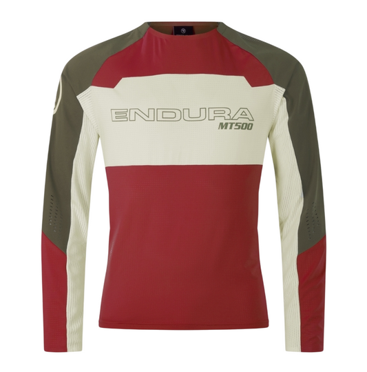 ENDURA MT500 BURNER LITE Maglia a maniche lunghe Rosso 2025