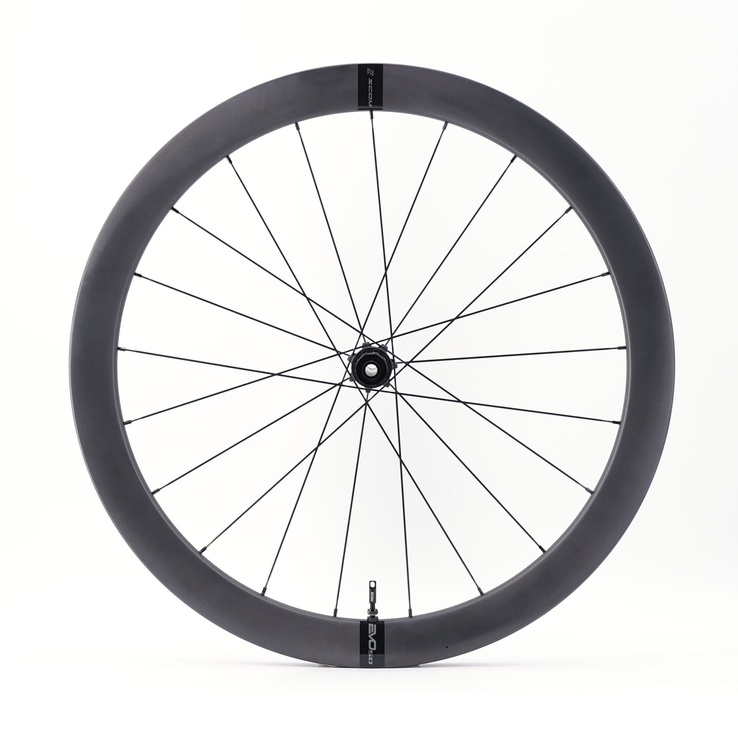Coppia di ruote SCOM EVO Tubeless Ready (bloccaggio centrale)