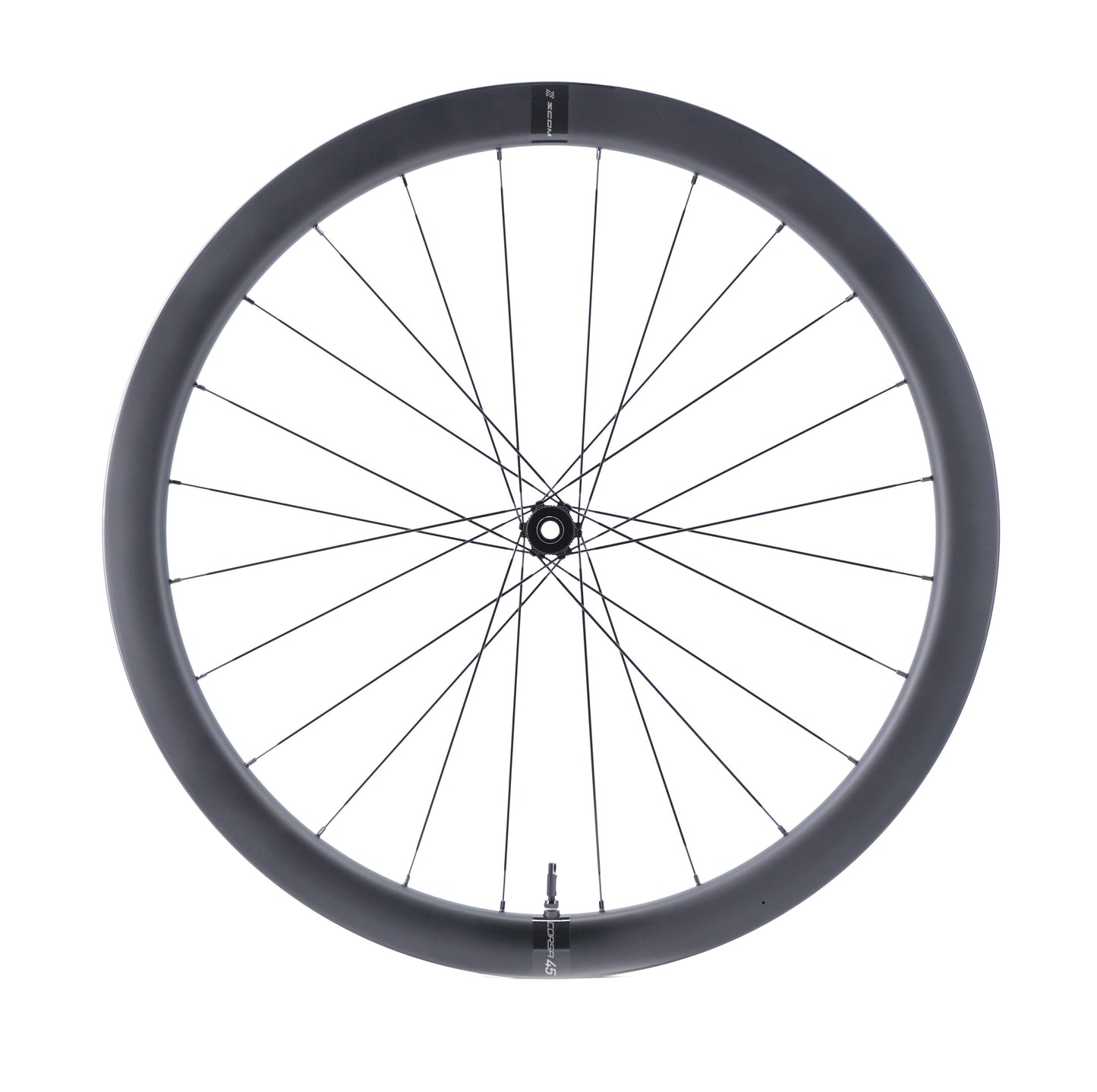 Coppia di ruote SCOM CORSA 45 Tubeless Ready (bloccaggio centrale)