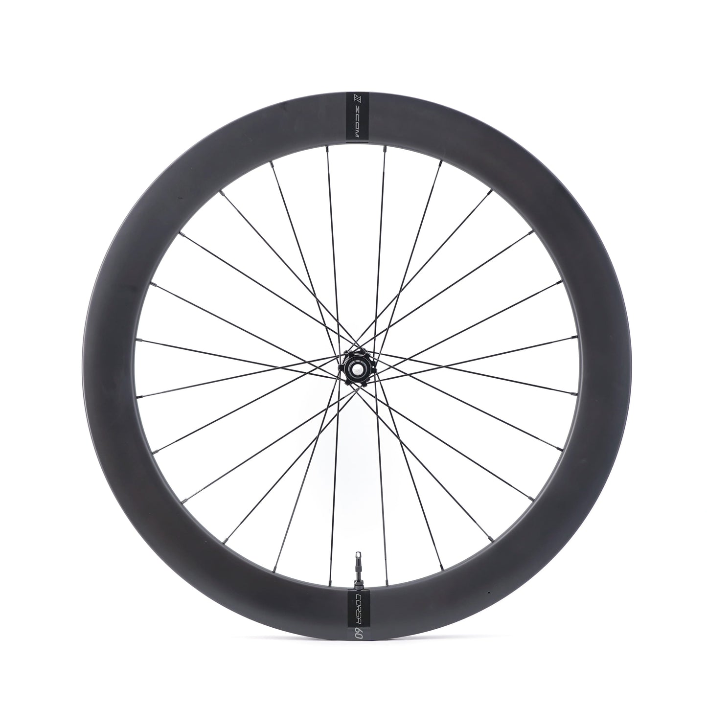 Coppia di ruote SCOM CORSA 60 Tubeless Ready (bloccaggio centrale)