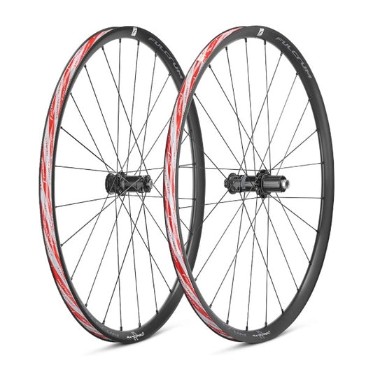 Coppia di ruote FULCRUM RAPID RED AL 700c Tubless Ready (Center Lock)
