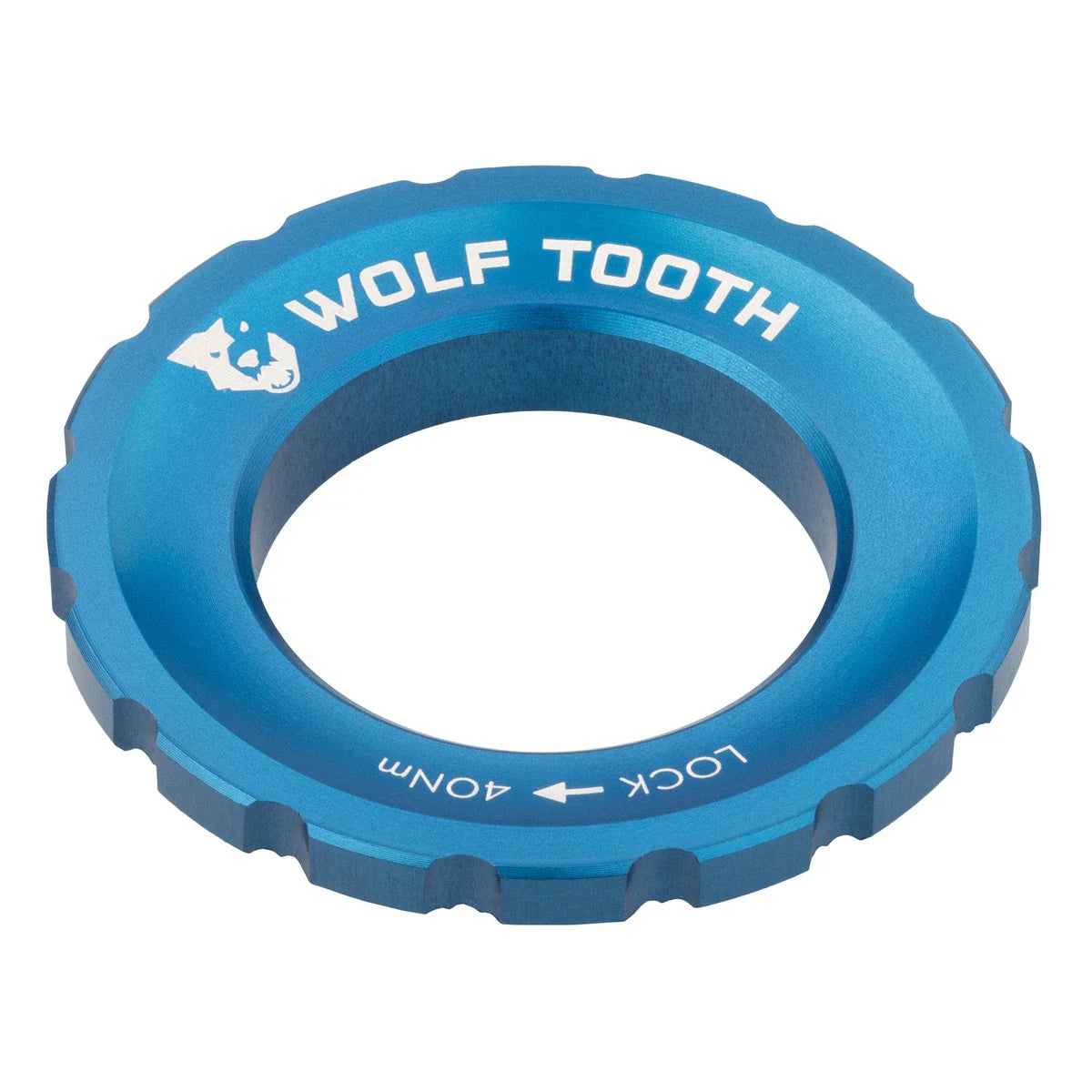 Dado Centerlock esterno WOLF TOOTH blu