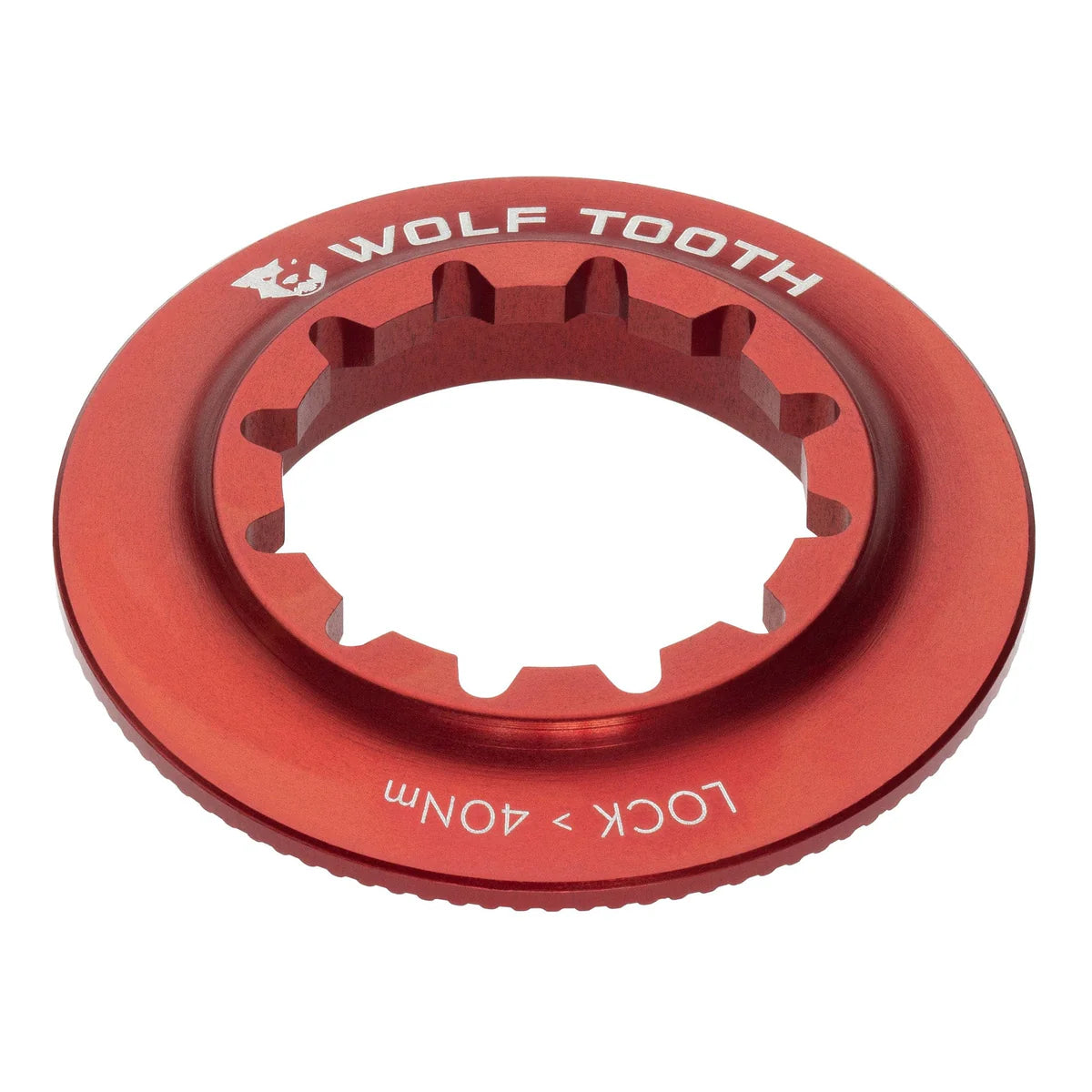 Dado Centerlock interno WOLF TOOTH rosso