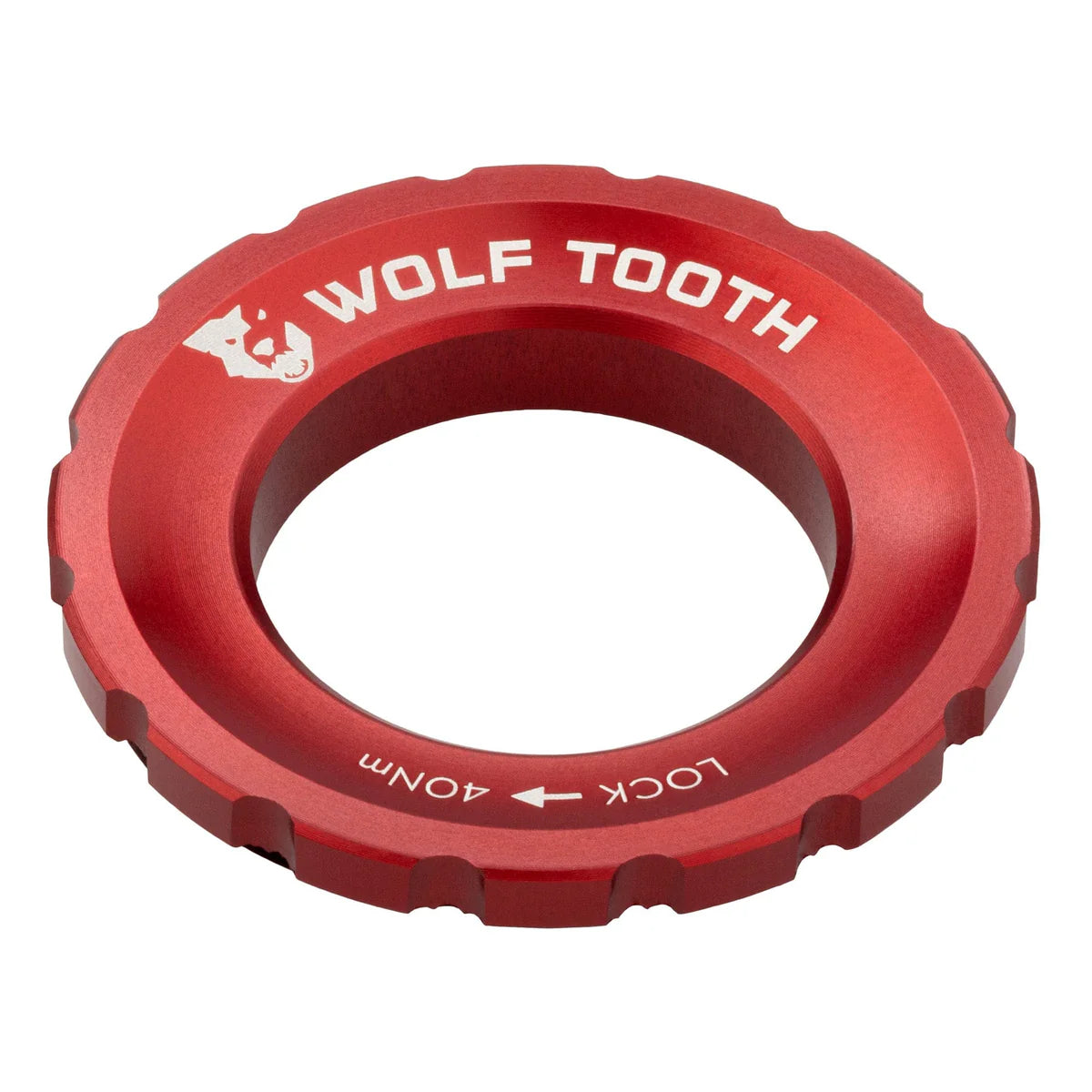 Dado Centerlock esterno WOLF TOOTH rosso