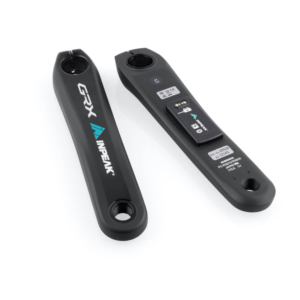 Pedivella sinistra con misuratore di potenza INPEAK POWERCRANK-E Shimano GRX RX810/820