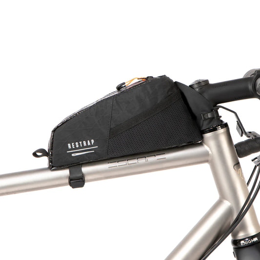 Borsa da telaio RESTRAP RACE TOP TUBE BAG SHORT 1,2 L Nero
