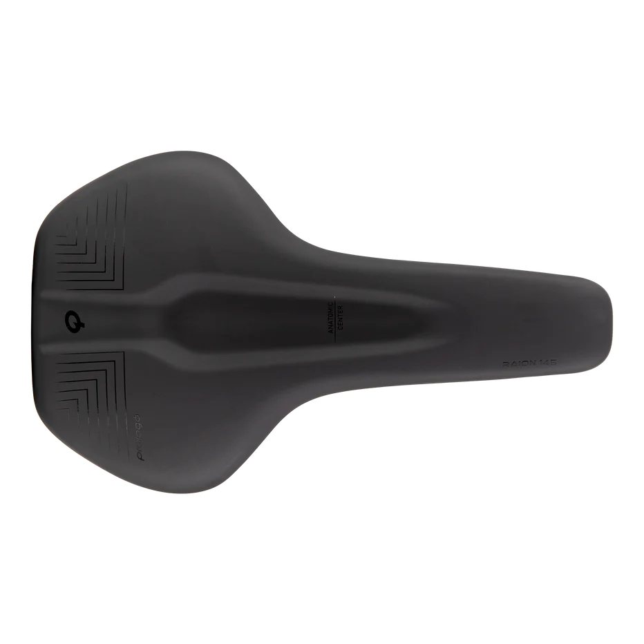 PROLOGO RAION 145mm Riciclato Sella con binari in acciaio Nero