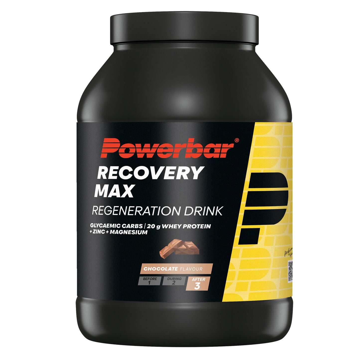 POWERBAR RECOVERY MAX Bevanda di recupero (1144gr) Cioccolato