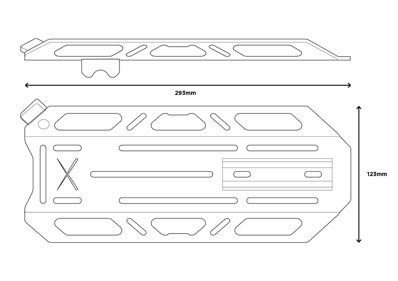 Rack di Fissaggio RESTRAP SWITCH Cage