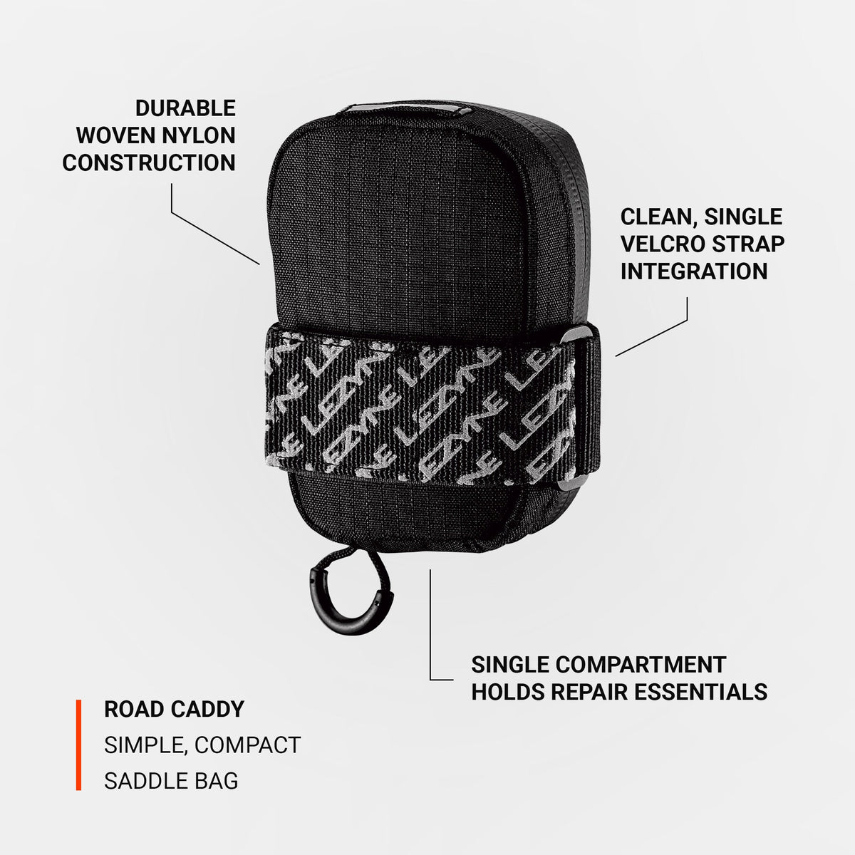 Borsa sottosella LEZYNE ROAD CADDY nera