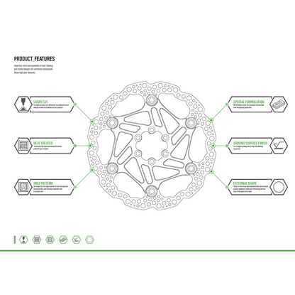 Disco Flottante HOPE X2/E4/V4 6 Fori Bronzo