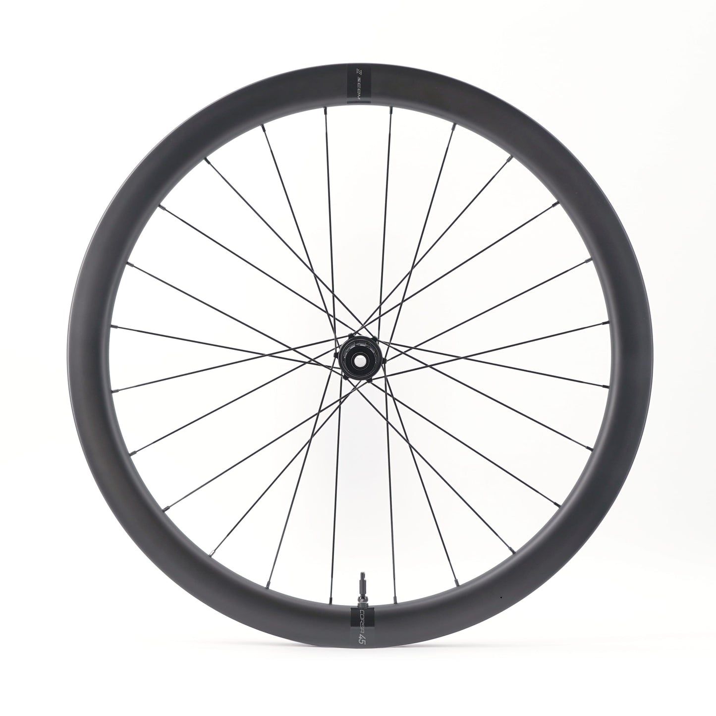 Coppia di ruote SCOM CORSA 45 Tubeless Ready (bloccaggio centrale)