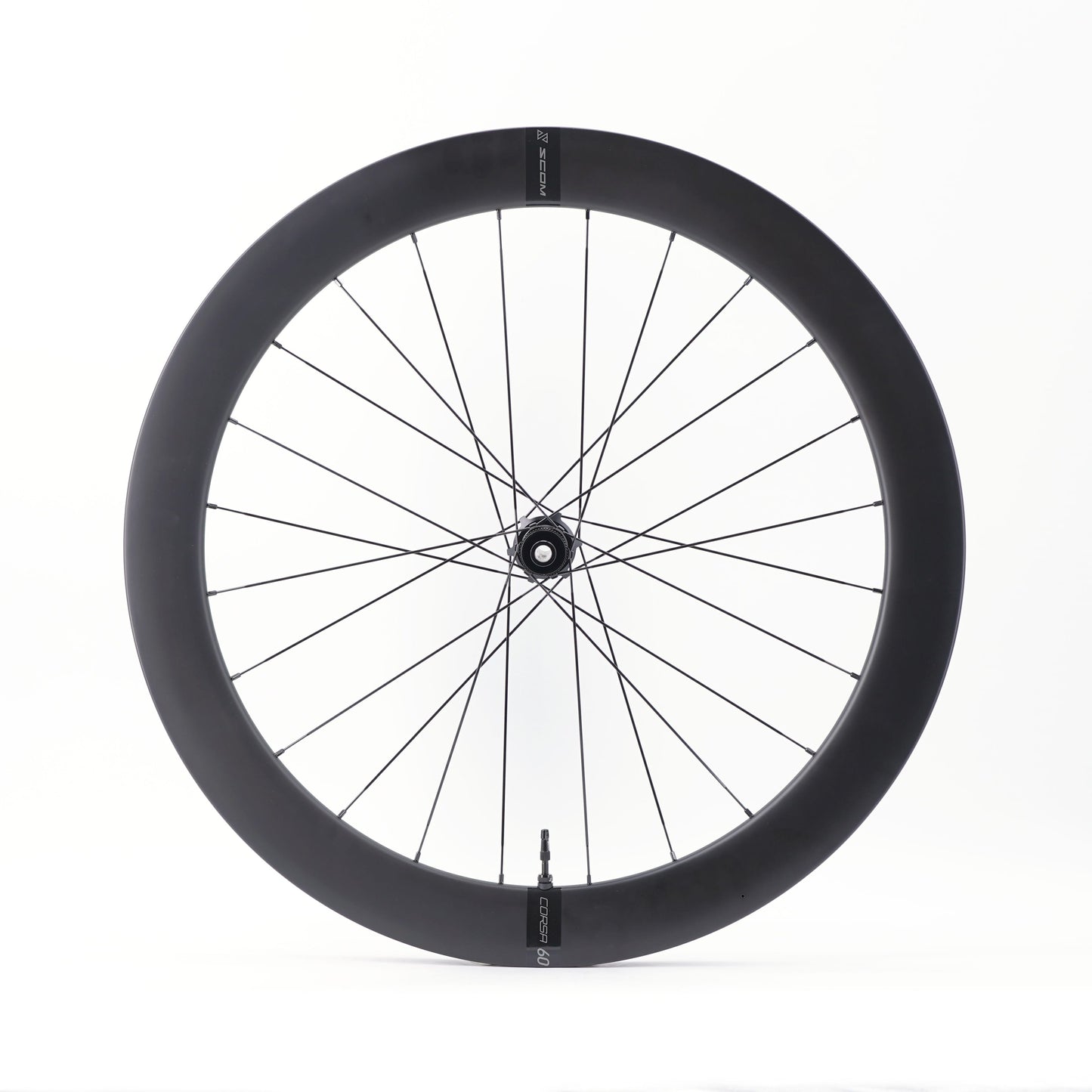 Coppia di ruote SCOM CORSA 60 Tubeless Ready (bloccaggio centrale)