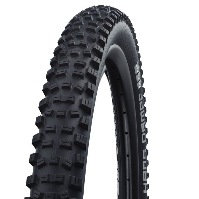 Copertoni SCHWALBE HANS DAMPF 27.5x2.35 ADDIX Performance Twinskin Tubeless Ready Soft Nero