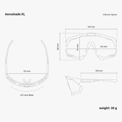 Occhiali SCICON AEROSHADE XL Nero Fotocromatico Iridium