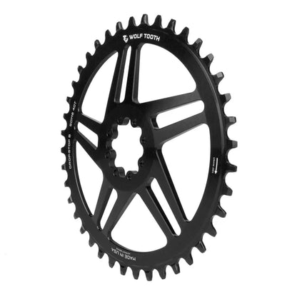 Corona Mono WOLF TOOTH DROP-STOP ST GRAVEL DM 8 Viti Sram Nero