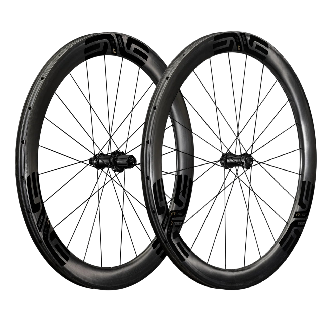 Coppia di ruote ENVE SES 4.5 Tubeless Reday (Center Lock) Nero