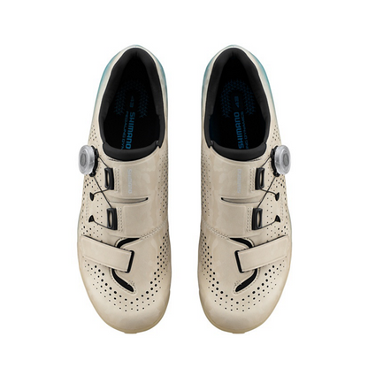 Scarpe MTB XC/Gravel SHIMANO RX600 Beige/Blu