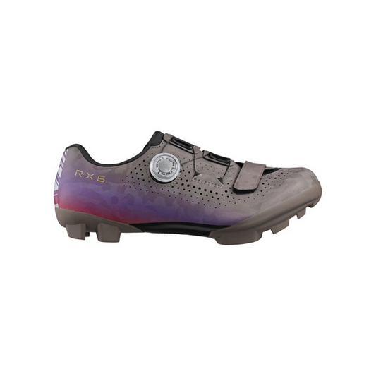 SHIMMANO RX600 Donna Scarpe GRAVEL Grigio/Viola