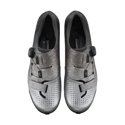 Scarpe MTB XC/Gravel SHIMANO RX801 Argento