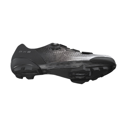 Scarpe MTB XC/Gravel SHIMANO RX801 Argento
