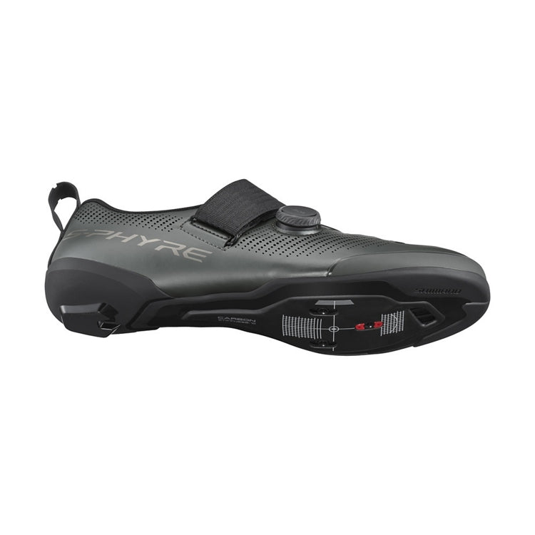 SHIMANO TR903 Scarpe da triathlon grigio acciaio opaco