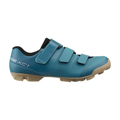 Scarpe MTB da donna SHIMANO XC102 blu