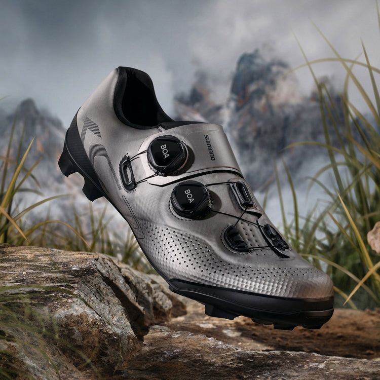 Scarpe da MTB SHIMANO XC702 Argento