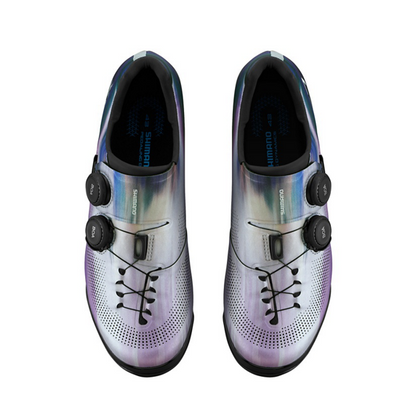 Scarpe MTB SHIMANO XC703 Butterfly Argento/Viola