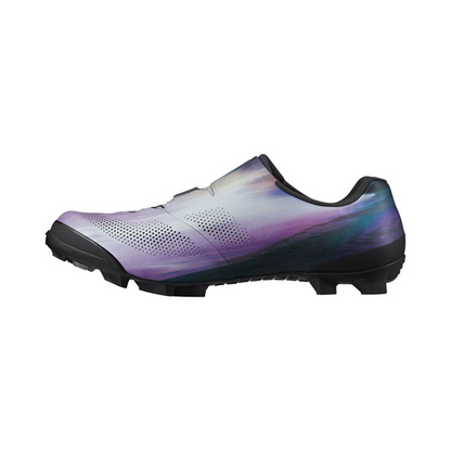 Scarpe MTB SHIMANO XC703 Butterfly Argento/Viola
