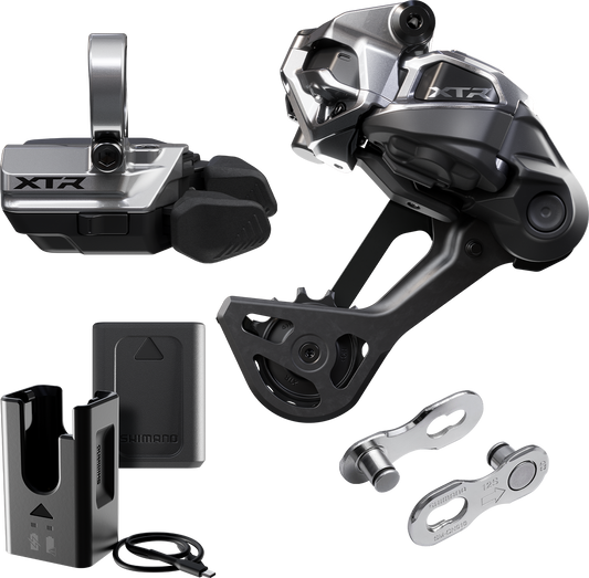 SHIMANO XTR Di2 Wireless M9250-SGS Kit di aggiornamento Gruppo collare gabbia lunga
