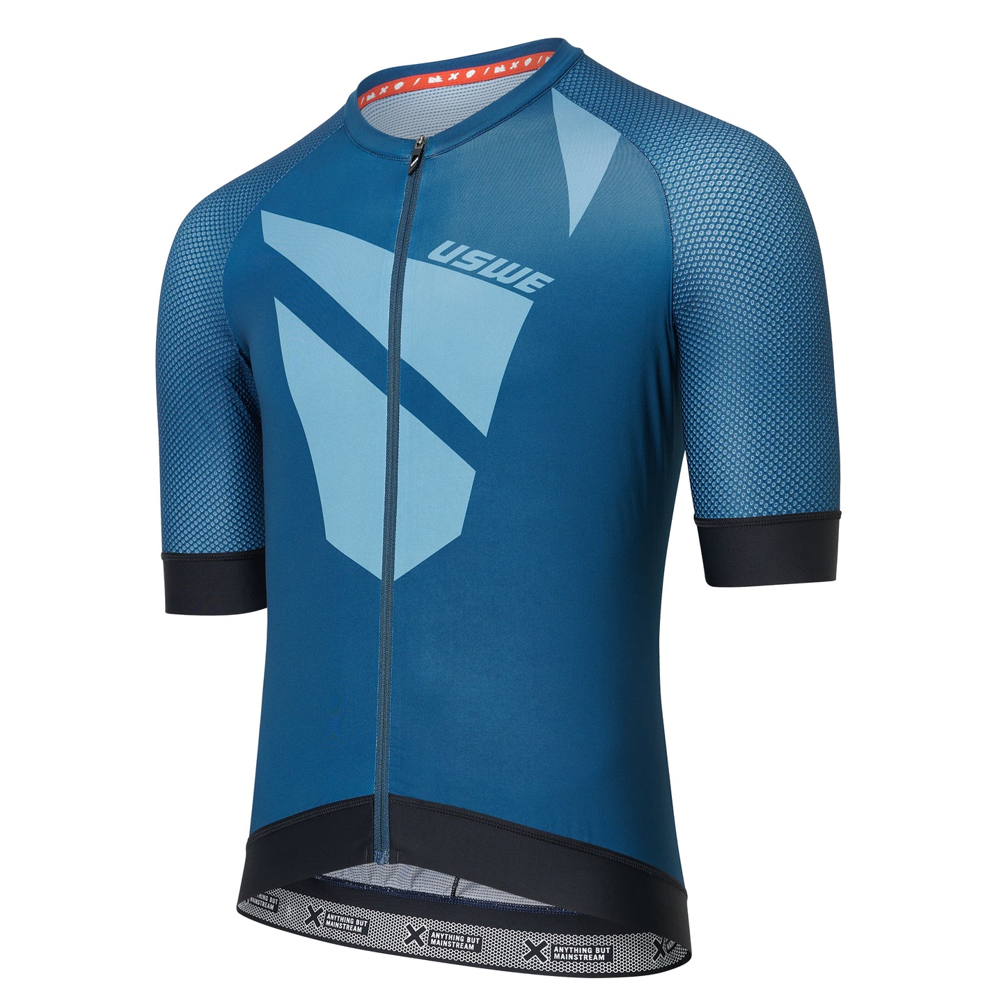 USWE Maglia a maniche corte SKARP GRAVEL Bianco
