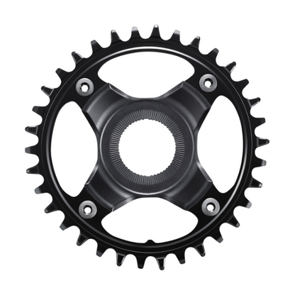 Plateau Mono E-Bike SHIMANO SM-CRE80-12-B 12V Linea di catena 55mm
