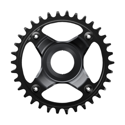 Plateau Mono E-Bike SHIMANO SM-CRE80-12-SB 12V Linea di catena 56.5mm