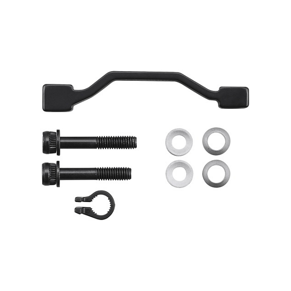 SHIMANO SM-MA-F220P/PL Pinza anteriore/posteriore da 220 mm (+17 mm) Adattatore PM/PM