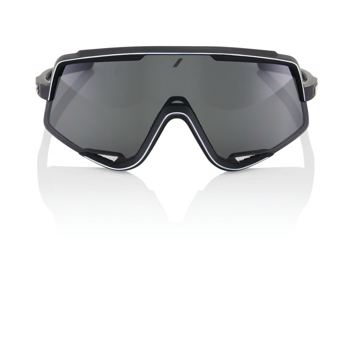 Occhiali 100% GLENDALE Soft Tact Nero Lente fumé
