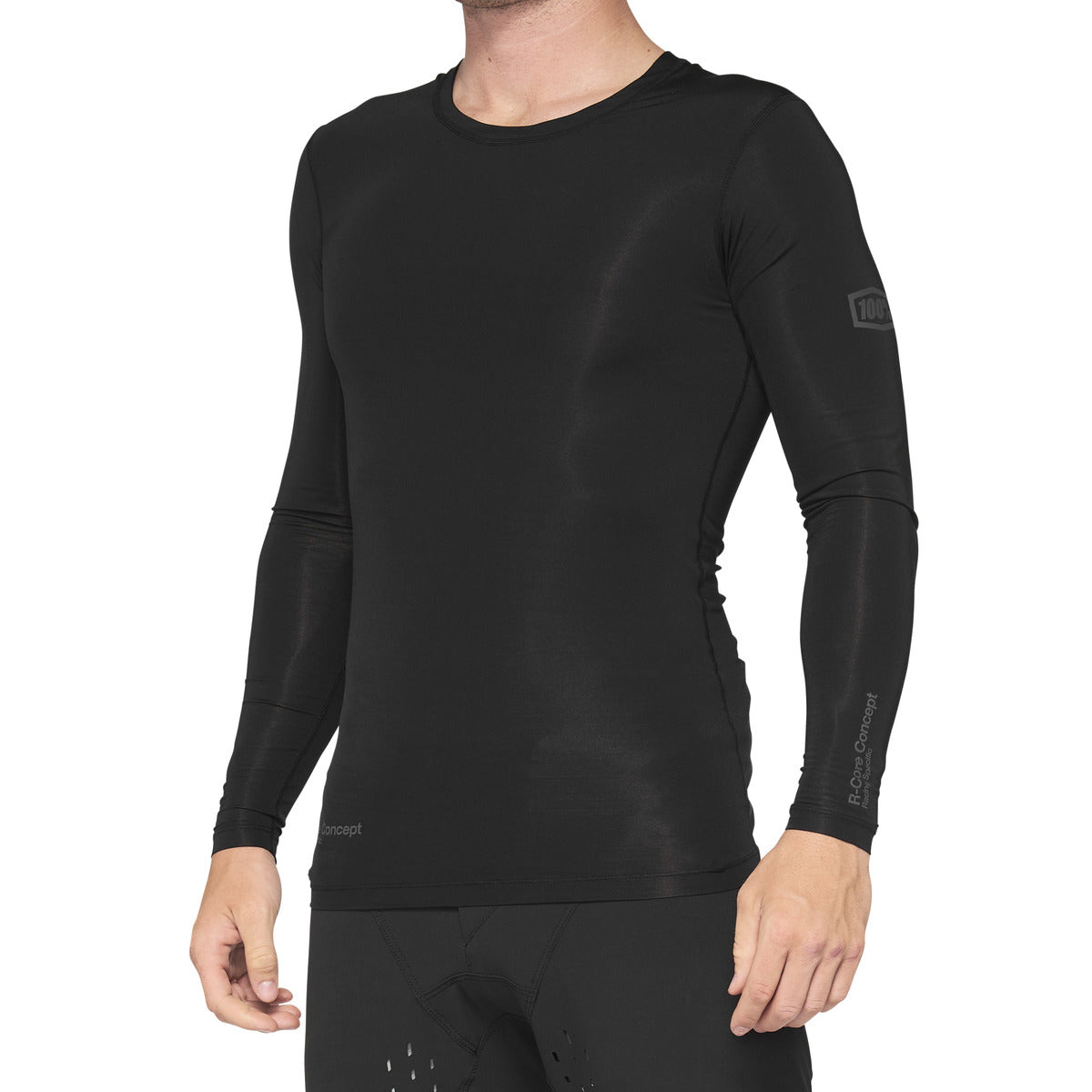 100% Maglia a maniche lunghe R-CORE CONCEPT Nero