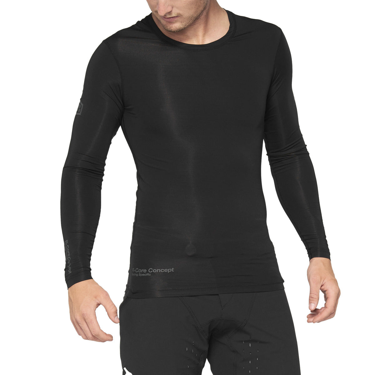 100% Maglia a maniche lunghe R-CORE CONCEPT Nero