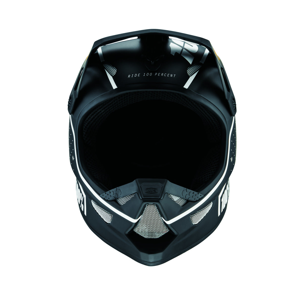 100% STATUS Casco MTB Nero