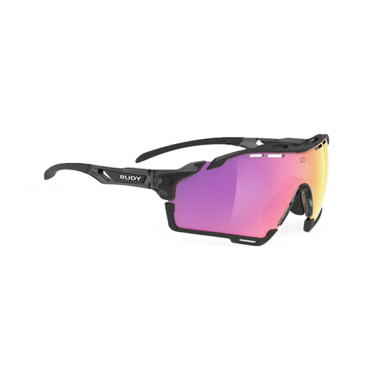 Occhiali da sole RUDY PROJECT CUTLINE Crystal Ash Lenti RP Optics Multilaser Sunset