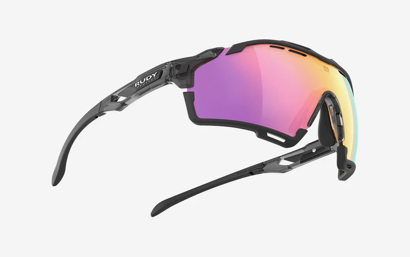 Occhiali da sole RUDY PROJECT CUTLINE Crystal Ash Lenti RP Optics Multilaser Sunset