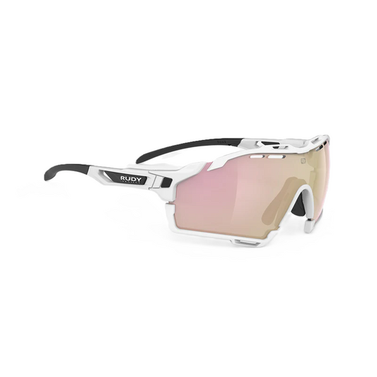 Occhiali da sole RUDY PROJECT CUTLINE Lenti bianche Ottica RP Multilaser Oro rosa