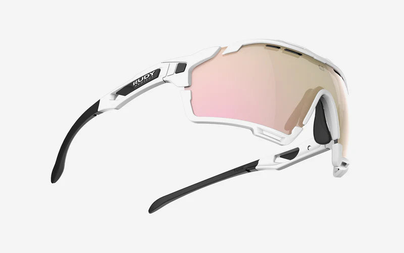 Occhiali da sole RUDY PROJECT CUTLINE Lenti bianche Ottica RP Multilaser Oro rosa