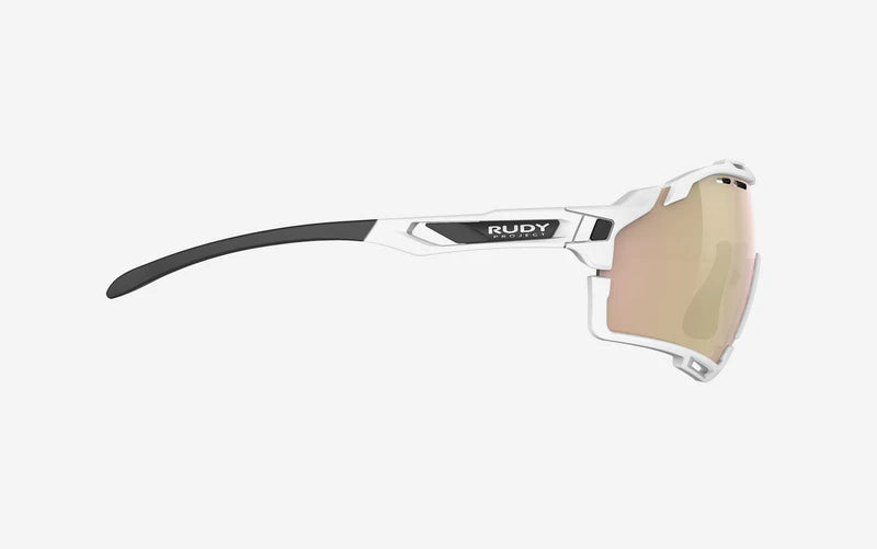 Occhiali da sole RUDY PROJECT CUTLINE Lenti bianche Ottica RP Multilaser Oro rosa
