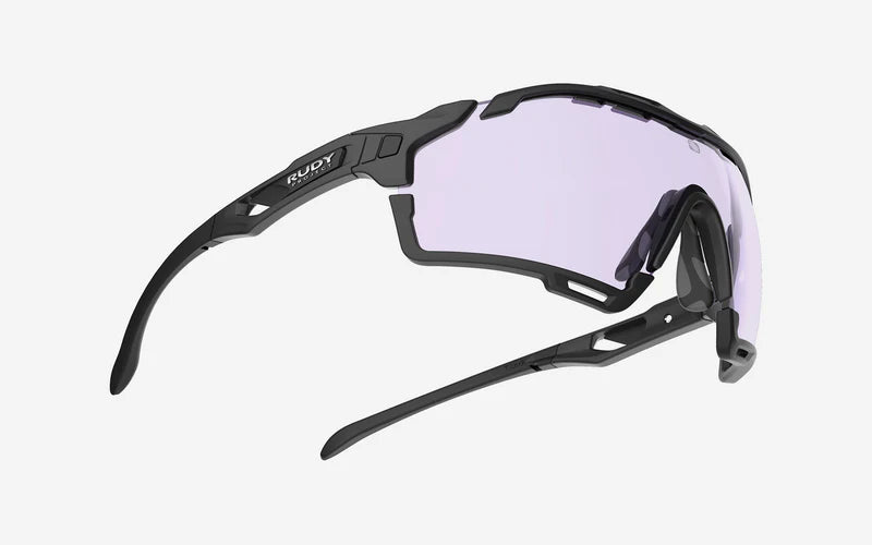 Occhiali da sole RUDY PROJECT CUTLINE Lenti nere opache IMPACTX™ Lenti fotocromatiche Laser Purple