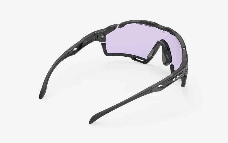 Occhiali da sole RUDY PROJECT CUTLINE Lenti nere opache IMPACTX™ Lenti fotocromatiche Laser Purple
